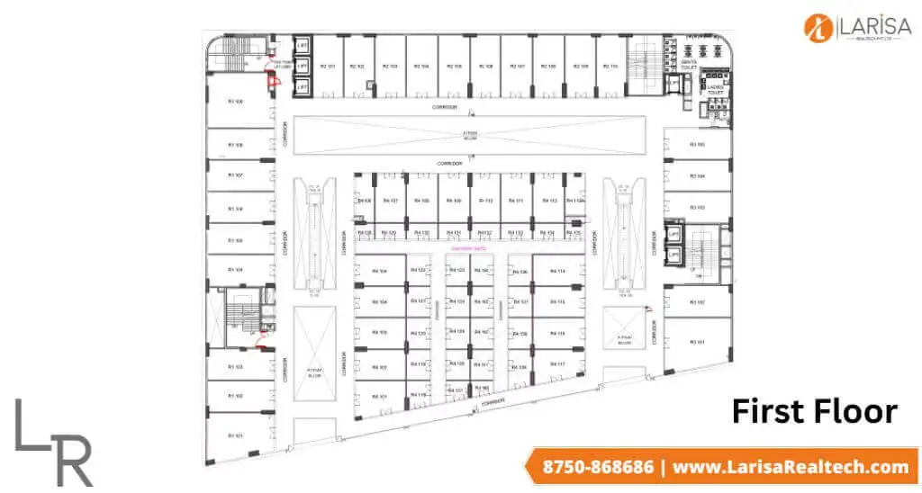 Elan The Mark Location map