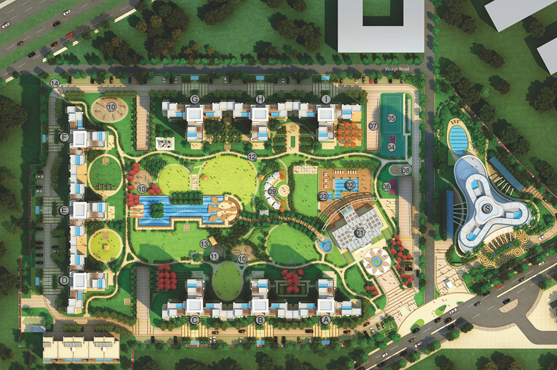 Park View Grand Spa Site Plan