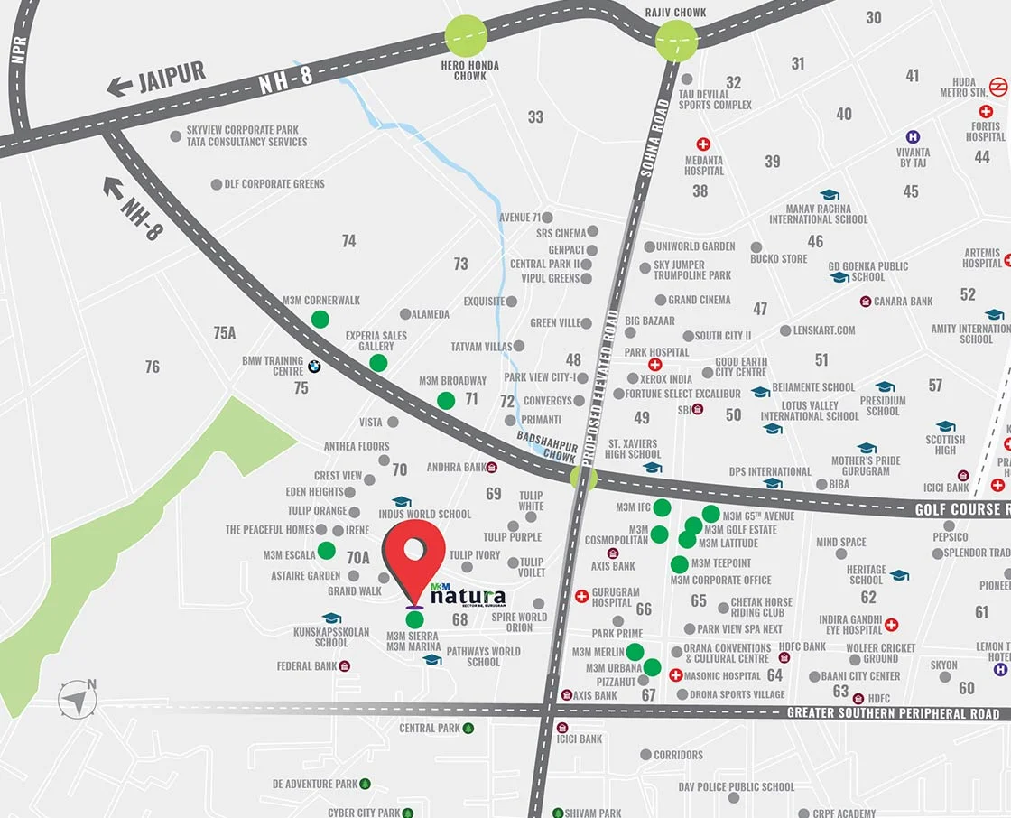 Paras Quartier Site Plan