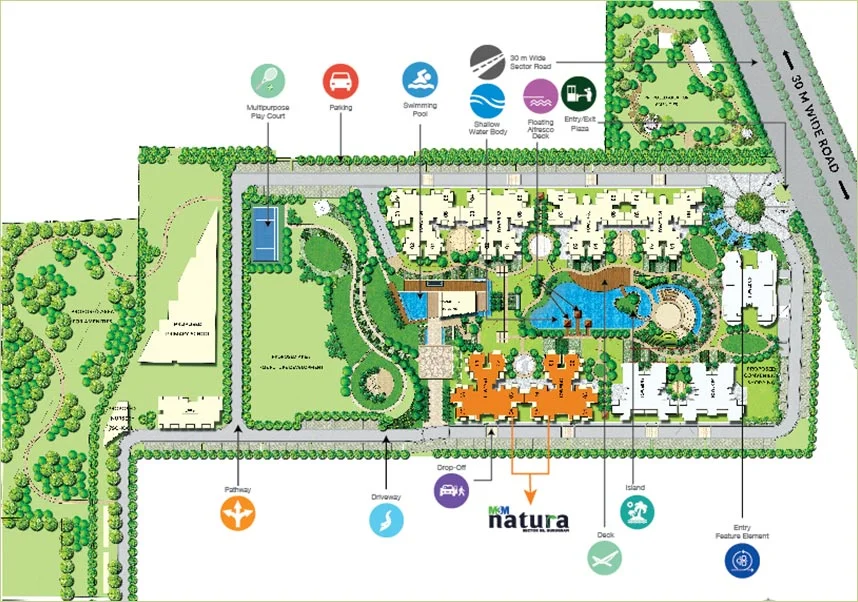 Paras Quartier Site Plan