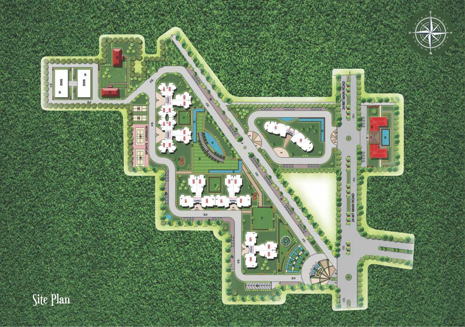 Paras Quartier Site Plan